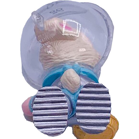 1992 Hallmark Keepsake Easter Ornament Cosmic Rabbit Bunny Astronaut in Mint Box - Picture 6 of 7